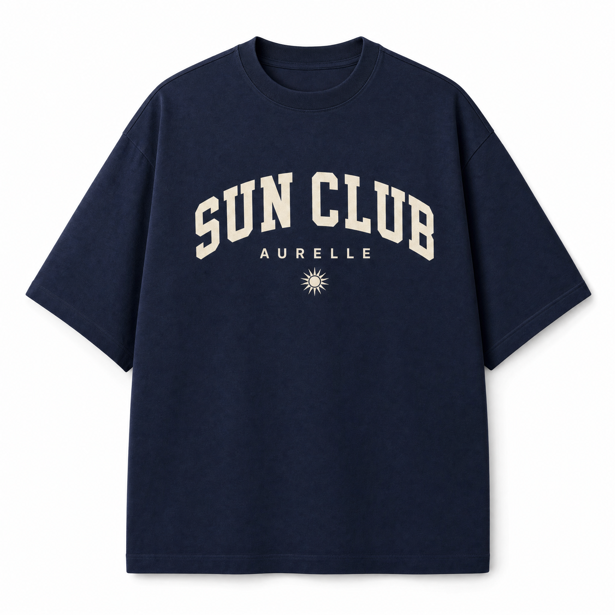SUN CLUB oversized tee